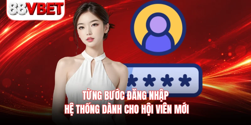 Từng bước đăng nhập hệ thống dành cho hội viên mới
